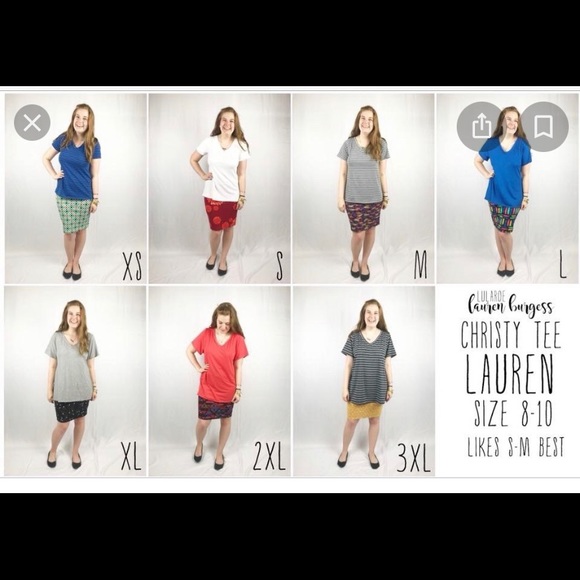 NWT Solid Lularoe Christy - Picture 6 of 6